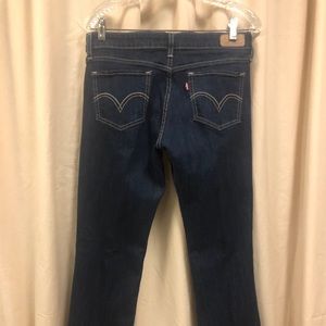 Levi’s 518 dark wash boot leg size 29 x 30